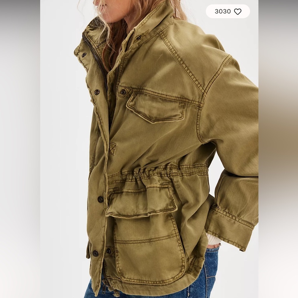 We The Free Olive Green Jacket - Picture 3 of 13